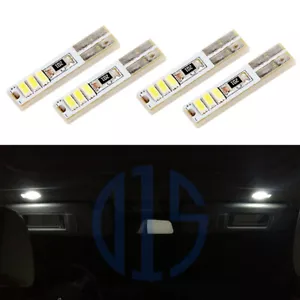 4 x Luz visor LED blanca libre de errores T5 37 74 para BMW Serie 5 F10 M5 2011-2017 - Imagen 1 de 3