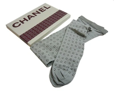 Original CHANEL Strumpfhose Strümpfe CC 2 #2582 - Bild 1 von 4