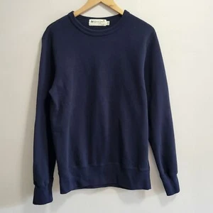 Redwood Classics Navy Blue Unisex Crewneck Sweatshirt Size Medium Made In Canada - Picture 1 of 7