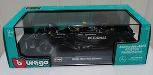 2024 Bburago LEWIS HAMILTON #44 Mercedes AMG Petronas F1 Diecast 1/24 Scale - Picture 1 of 1
