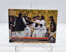 2023 Topps Now Road To Opening Day Detroit Tigers No Hitter Gold Bonus  #ODB-23