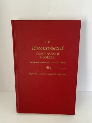 Reconstructed 1790 Census of Georgia, Substitutes for Georgia's Lost 1790 - Image 1 of 4