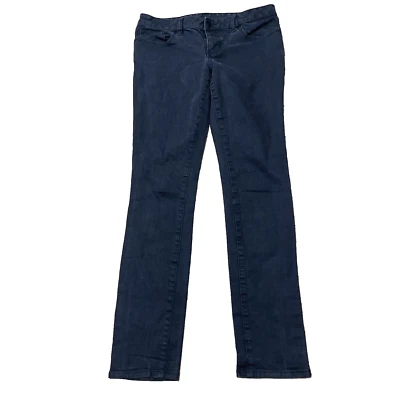 TORY BURCH Jeans Women 29 Y2k Streetwear Ivy Super Skinny Gray Denim 31x29 - Image 1 of 4