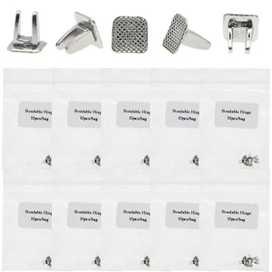 10 piezas/paquete de turbos de ortodoncia dental abridor de lengua domador bisagra adhesiva - Imagen 1 de 7