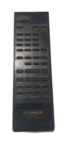 Fisher RVR-7600 TV Television VCR Remote Control - Picture 1 of 4