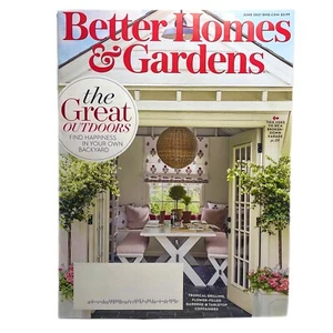 Better Homes Gardens Juni 2021 Haus Zuhause Outdoor Shelter Magazin BHG - Bild 1 von 2