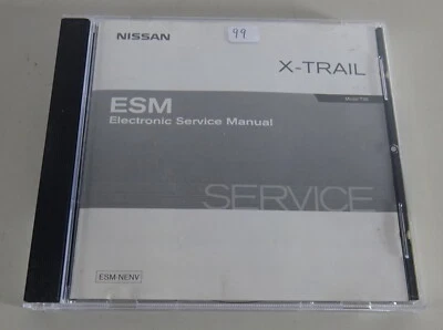 Manuale Di Officina Su CD Nissan X-Trail Tipo T30 Versione 01/2005 - Immagine 1 di 2
