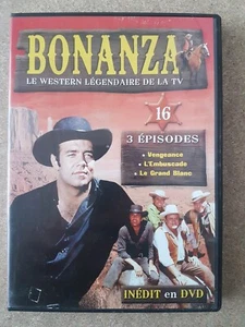 DVD BONANZA N° 16 WESTERN DE LA SÉRIE TV 3 EPISODES cow boy far west - Picture 1 of 2