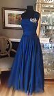 A103 LOVE BY ENZOANI C47 MIDNIGHT BLUE SZ 14 $740 FORMALGOWN DRESS
