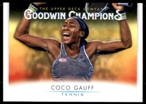 2021 Upper Deck Goodwin Champions #62 Coco Gauff - Foto 1 di 2