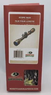 Mossy Oak Graphics  14004-S-BU Break-Up Scope Skin Graphic Kit ~ New - Image 1 of 3