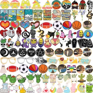 Cartoon Enamel Piercing Brooch Pins Collar Badge Corsage Animal Cat Women Gifts - Picture 1 of 63