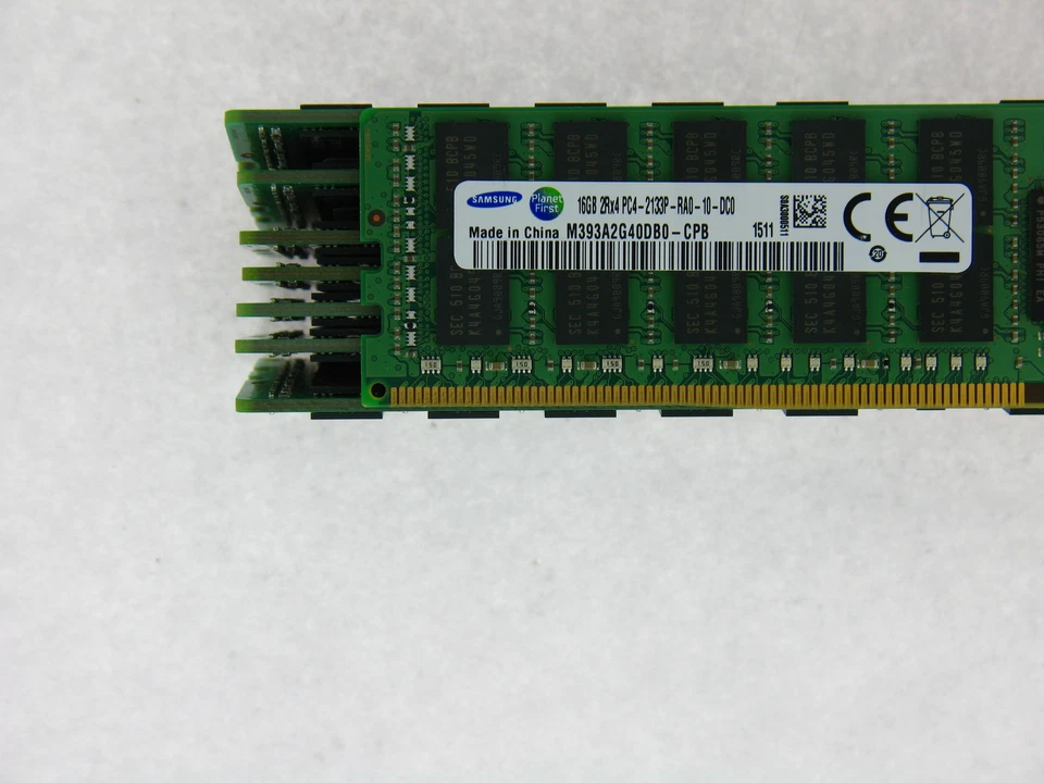 128GB (8x16GB) PC4-17000P-R DDR4 2133P ECC RDIMM Memory for Dell PowerEdge R630 - Image 1 of 1