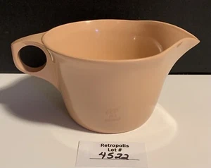Vintage Pink Beige Melmac Creamer Melamine Texas Ware Mid Century 1970s - Picture 1 of 12