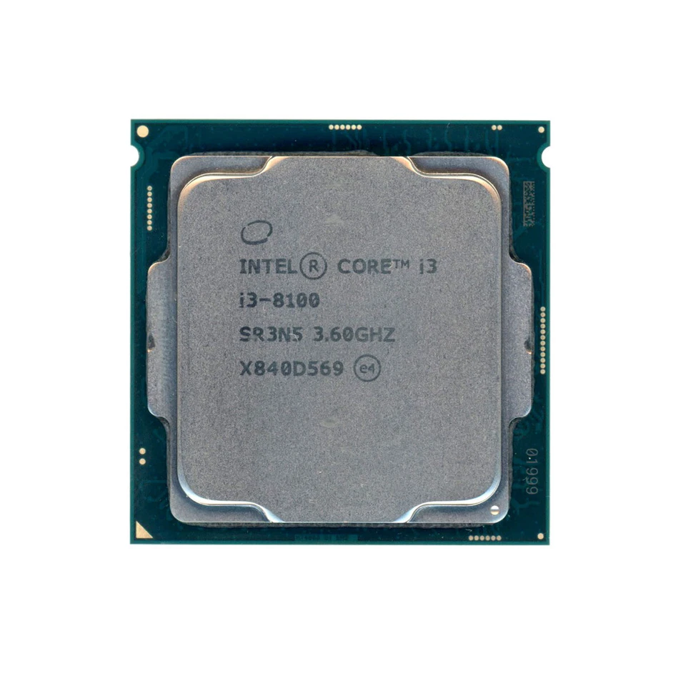 Processor CPU Intel Core i3-8100 3.6GHz Socket 1151 SR3N5 - Image 1 of 1