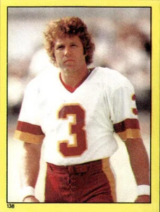 Pegatinas Topps 1982 #138 Mark Moseley - Imagen 1 de 2