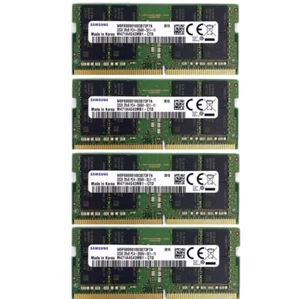 Samsung 128GB (4X32GB) DDR4 2666MHz PC4-21300 SODIMM Memory Ram M471A4G43MB1-CTD - Picture 1 of 5