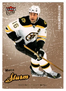 Marco Sturm - Boston Bruins - Gold (Hockey Card) 2008-09 Fleer Ultra # 11 MT - Picture 1 of 1