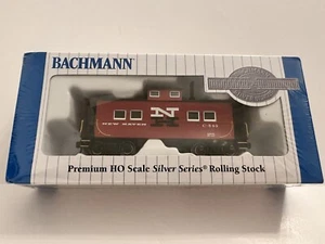 Bachmann Silver Series HO 16820 Northeast Steel Caboose New Haven #C-543 - Picture 1 of 2