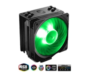 Cooler Master HYPER RGB 212 Black Edition Processor Air cooling 120mm 150W 1Year - Picture 1 of 4