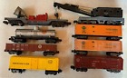 American Flyer Lot of 8  Cars all with Knuckle Coupler Trucks