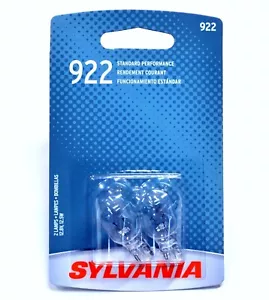 Sylvania Basic 922 12.5W Due Lampadine Alto Supporto Per Stop Luce 3rd Freno - Picture 1 of 9