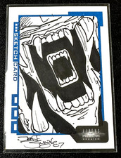 2007 Alien vs. Predator Requiem Sketch Card by Jeff Zugale Limited Edition