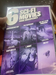 Walmart Exclusive 6 Sci-Fi Movies Huge Discoveries Independence Day I Robot Fly - Picture 1 of 1