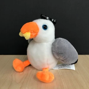 Steven the Seagull with Chip Soft Toy Keyring Bag Charm Plush Bird 12cm - Picture 1 of 8