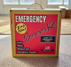 Do It Now! Emergency Survivor Kit for 1, Over 40 Items, 3-day Supply NEW IN BOX - Picture 1 of 8