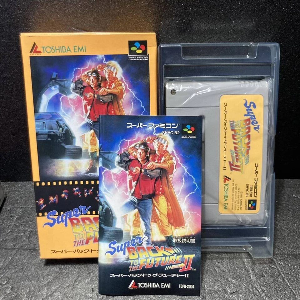 Toshiba EMI SHVC-B2 super back to the future 2 Nintendo Super Famicom software - Image 1 of 4