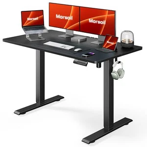 Marsail Standing HomeOffice Desks,Adjustable Heights Stand Up Desks,48x24 Inches - Picture 1 of 6
