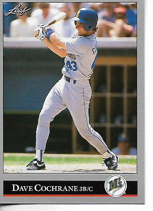 1992 Leaf Series 2 Dave Cochrane Base Card - Image 1 of 1