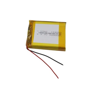 3.7V 3200mAh 124050 Rechargeable Polymer Li Battery Lipo Cell For Tablet PC GPS - Picture 1 of 3