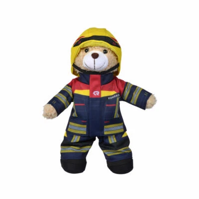 Simba Feuerwehr Plüschbär Rosenbauer Kuscheltier Stofftier Kuschelbär 30 cm - Bild 1 von 4
