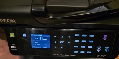 Epson WF-3520 All-in-One Inkjet Drucker Fax Scanner Kopierer - Top -  - Bild 1 von 4
