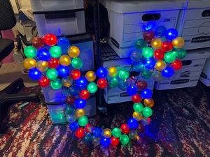 DISNEY Magic Holiday 30” LED Christmas Lighted MICKEY MOUSE WREATH 2018 By Gemmy - Picture 1 of 12