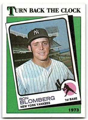 1988 Topps Ron Blomberg New York Yankees #663 - Image 1 of 2