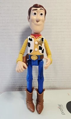 Figura de acción Woody 2017 Disney Pixar Toy Story 9" de alto sin sombrero/articulada  Foto 1 de 4