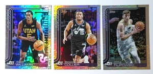 2025-26 Topps Utah Jazz Foil Cards (3) Fanatics Exclusive Topps Foil - Bild 1 von 2