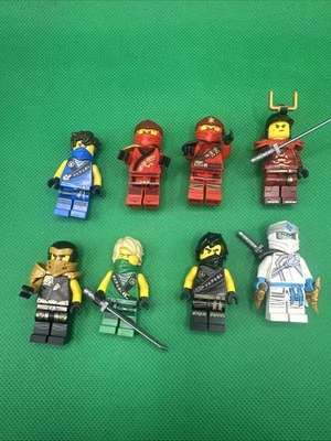 Lot Of 8 Lego Ninjago Minifigures  - Image 1 of 4