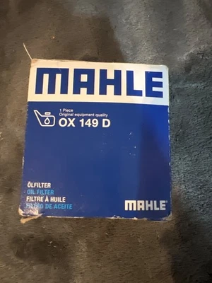 MAHLE OX 149D Oil Filter VOLVO C70 I S40 I S60 I S70 S80 V40 V70 XC70 XC90 I - Image 1 of 3