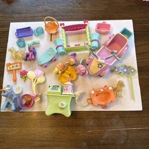 vintage my little pony Ponies And Accessories Lot - Picture 1 of 13