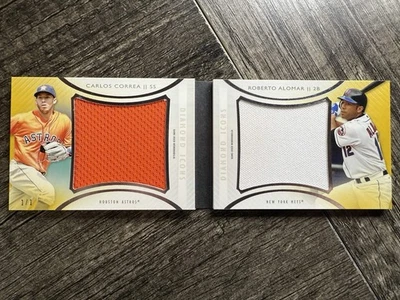 Carlos Correa Roberto Alomar 2017 Diamond Icons 1/1 Booklet WBC  - Image 1 of 2