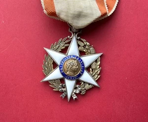 Vintage Französische Landwirtschaft des Ordens Verdienstmedaille Landwirtschaft Frankreich Verdienst Agricole - Bild 1 von 10