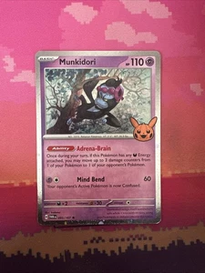 Pokemon Card Munkidori Trick Or Trade Cosmo Holo Rare 095/167 Near Mint - Picture 1 of 2