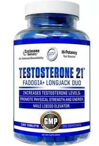 Hi-Tech Pharmaceuticals - Testosteron 21 - 120 Tabletten - Bild 1 von 2