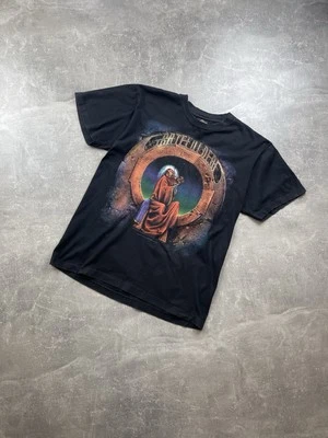 Camiseta De Colección 1997 Grateful Dead Rock Eagle L Fort Worth BK Camiseta Psicodélica Foto 1 de 4