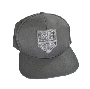 Los Angeles Kings Zephyr Snap-Back Hat Unisex Gray Adjustable NHL - Picture 1 of 6