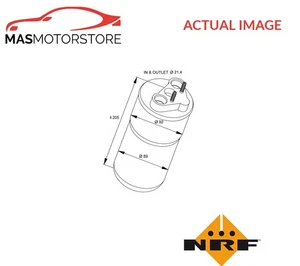 A/C AIR CONDITIONING DRYER NRF 33317 P FOR VAUXHALL VIVARO 2L,1.9L,2.5L - Picture 1 of 5